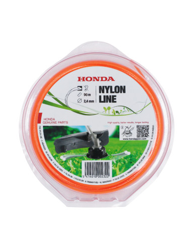 Hilo de nailon 2,40 mm (naranja) Honda Silent® trenzado