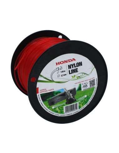 Hilo de nailon 2,70 mm (rojo) Honda 10 puntas