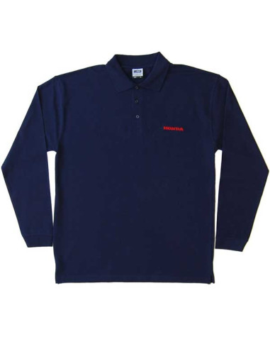 Polo azul m/l Honda