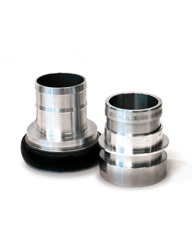 Racor rápido aluminio Ø75